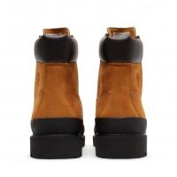 Ботинки Timberland 6" Premium Boot Rubber Toe Wheat Black