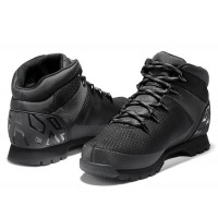 Timberland Euro Sprint Hiker Mid Mountain Boots Black