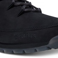 Timberland Euro Sprint Mid Hiker Mountain Boots Black Grey Nubuck