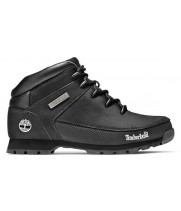 Timberland Euro Sprint Mid Hiker Mountain Boots Black Grey