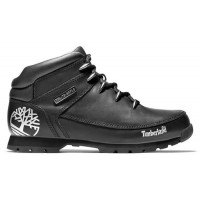 Timberland Euro Sprint Mid Hiker Mountain Boots Black