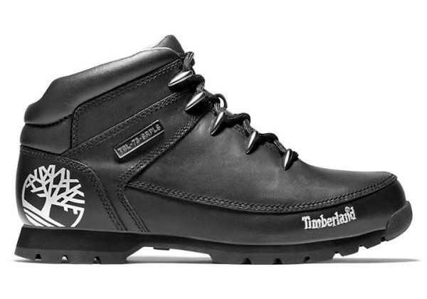 Timberland Euro Sprint Mid Hiker Mountain Boots Black