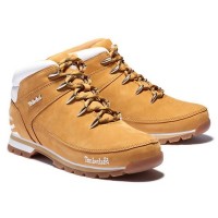 Timberland Euro Sprint Mid Hiker Mountain Boots Yellow White