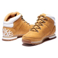 Timberland Euro Sprint Mid Hiker Mountain Boots Yellow White