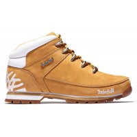 Timberland Euro Sprint Mid Hiker Mountain Boots Yellow White