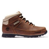 Timberland Euro Sprint Mid Hiker Mountain Boots Brown White