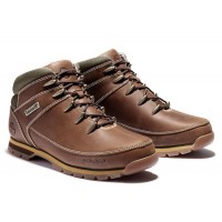 Timberland Euro Sprint Mid Hiker Mountain Boots Light Brown