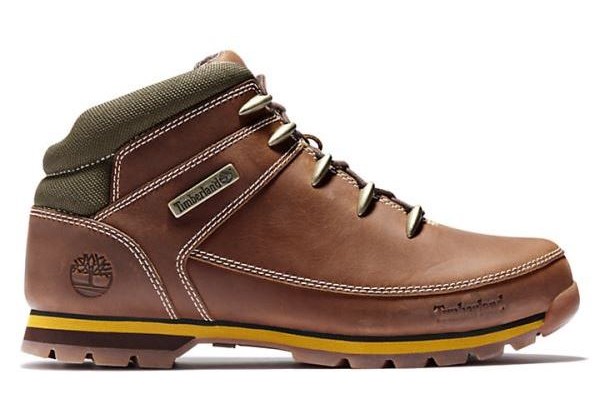 Timberland Euro Sprint Mid Hiker Mountain Boots Light Brown