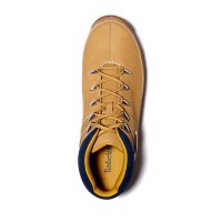 Timberland Euro Sprint Mid Hiker Mountain Boots Yellow Navy Blue