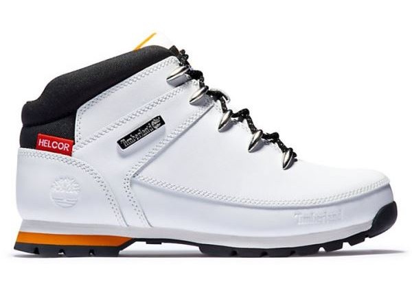 Timberland Euro Sprint Mid Hiker Mountain Boots White