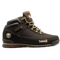 Зимние кроссовки Timberland Euro Sprint Brown коричневые