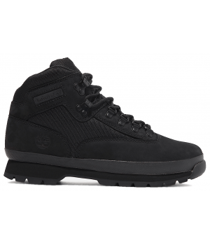 Timberland Euro Hiker Mid Black Nubuck