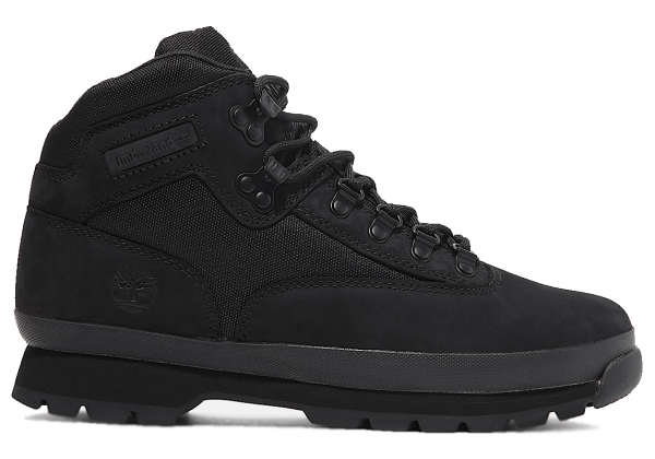 Timberland Euro Hiker Mid Black Nubuck