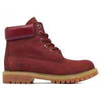 Ботинки Timberland 17061 Bardo бордовые демисезонные