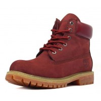 Ботинки Timberland 17061 Bardo бордовые демисезонные