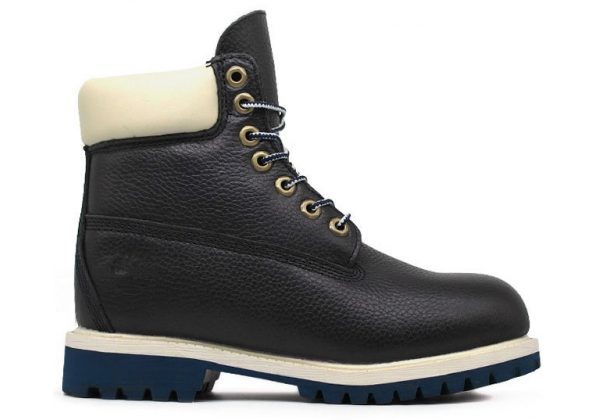 Ботинки Timberland 17061 Leather Navy White зимние