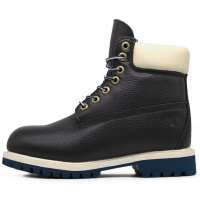 Ботинки Timberland 17061 Leather Navy White зимние