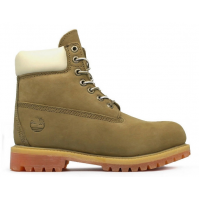 Ботинки Timberland 17061 Olive зимние с мехом