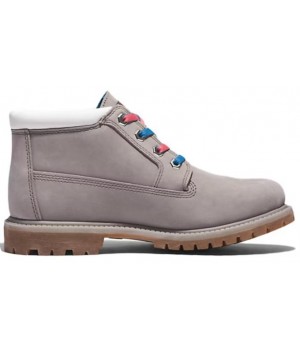 Timberland Women's Nellie Warm Grey Pink Blue