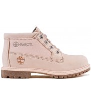 Timberland Women's Nellie Chukka Waterproof ReBOTL Ankle Boots Pale Pink
