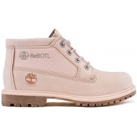 Timberland Women's Nellie Chukka Waterproof ReBOTL Ankle Boots Pale Pink