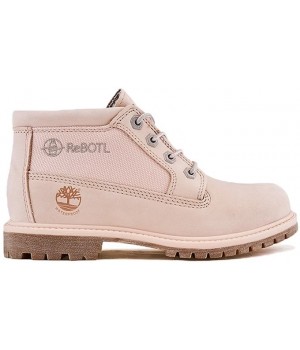 Timberland Women's Nellie Chukka Waterproof ReBOTL Ankle Boots Pale Pink