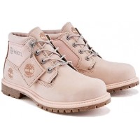 Timberland Women's Nellie Chukka Waterproof ReBOTL Ankle Boots Pale Pink