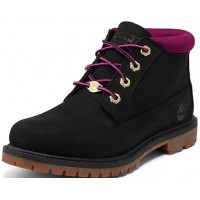 Timberland Women's Nellie Chukka Waterproof Boot Black Pink