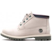 Timberland Women's Nellie Chukka Double Waterproof Boots Light Taupe Nubuck