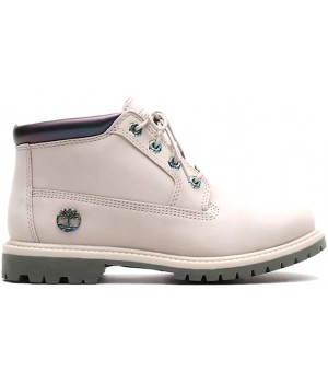 Timberland Women's Nellie Chukka Double Waterproof Boots Light Taupe Nubuck