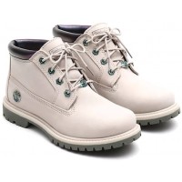 Timberland Women's Nellie Chukka Double Waterproof Boots Light Taupe Nubuck