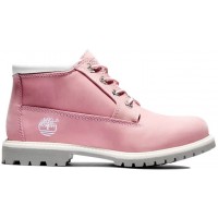 Timberland Women's Nellie Ankle Boot Pink Nubuck