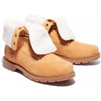 Timberland Women's Linden Woods Fleece Boots Wheat Nubuck