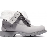 Timberland Women's Linden Woods Fleece Boots Medium Grey Nubuck