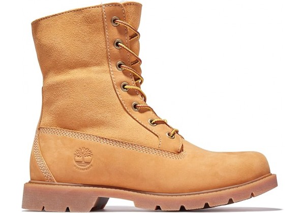 Timberland Women's Linden Woods Fleece Boots Wheat Nubuck