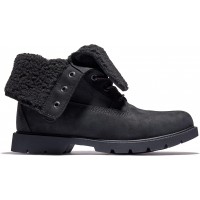 Timberland Women's Linden Woods Fleece Boots Black Nubuck