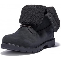 Timberland Women's Linden Woods Fleece Boots Black Nubuck