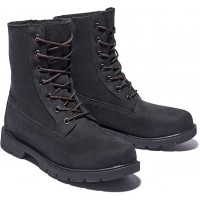 Timberland Women's Linden Woods Fleece Boots Black Nubuck