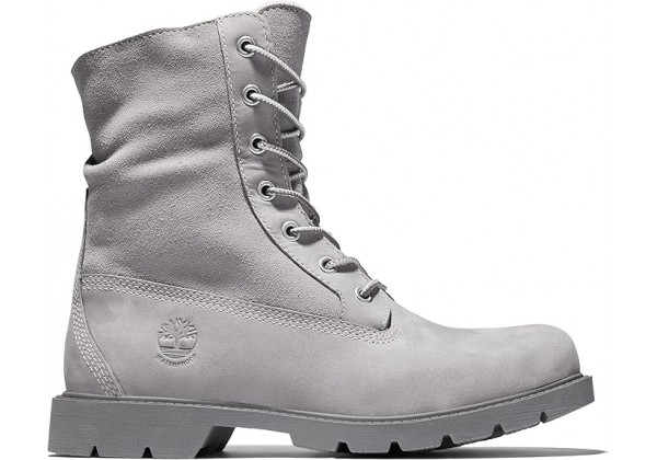 Timberland Women's Linden Woods Fleece Boots Medium Grey Nubuck