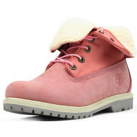 Ботинки Тимберленд Teddy Fleece Pink розовые (36-41)