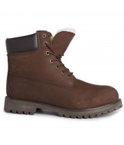 Timberland ботинки 10061 коричневые зимние с мехом (36-46)