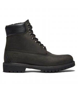 Timberland 6 Inch Premium Shearling Boot Wp Black черные с мехом