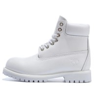 Timberland 6-Inch Premium Boot Waterproof All White женские