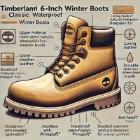 Timberland Premium 6-Inch Classic Waterproof Winter Boot с мехом  