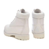 Timberland 6-Inch Premium Boot Waterproof All White женские