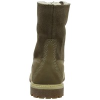 Ботинки женские Timberland Authentics Teddy Fleece Water Proof Fold Down хаки (36-41)