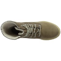 Ботинки женские Timberland Authentics Teddy Fleece Water Proof Fold Down хаки (36-41)