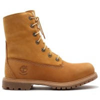 Ботинки Timberland Authentics Teddy Fleece WP Wheat Folddown Wide Boots (36-41) 