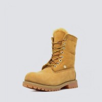 Ботинки Timberland Teddy Albina желтые зимние с мехом (36-41)