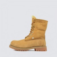 Ботинки Timberland Teddy Albina желтые зимние с мехом (36-41)